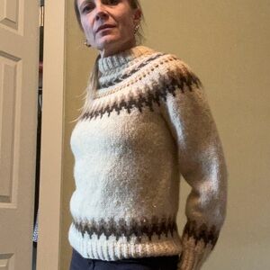 FairIsle wool sweater